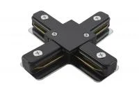 Коннектор Х-образный для шинопровода TLC-01-BL-X, черный, TDM