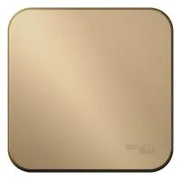 Переключатель проходной 1-кл. ОП Blanca 10А IP20 (сх. 6) 250В с изолир. пластиной титан SE BLNVA106014