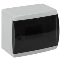 Корпус пластиковый навесной ЩРН-П-6 ЭРА COMFORT IP41 прозр. крышка бел. ЭРА Б0067468