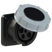 335-7 PCE Розетка встраиваемая 63А/500V/3P+N+E/IP67
