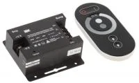 Контроллер с ПДУ радио MONO PRO 5050 3 канала 12В 6А 216Вт черн. IEK LSC1-MONO-216-RF-20-12-B