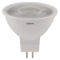 Лампа светодиодная LED STAR MR16 4.2W/830 (замена 50Вт) 4.2Вт пласт. 3000К тепл. бел. GU5.3 350лм 110 град. 220-240В OSRAM 4052899981140
