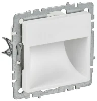 Подсветка светодиодная BRITE ПЛ20-БрАБ встраив. механизм арктич. бел. IEK BR-FL20-K91