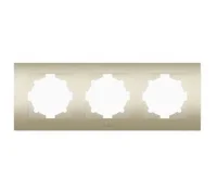 Рамка 3-м Cosmo титаниум ABB 612-011400-227