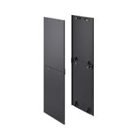 Панель двухсекционная для напольных 19 дюйм IT-корпусов ДКС 1800х600 RAL9005 (уп.2шт) DKC R5ITCPLD1860B