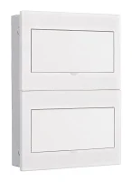 Корпус встраиваемый дв. 2 ряда 26 мод. IP41 ЩРВ-М бел. DEKraft 31106DEK