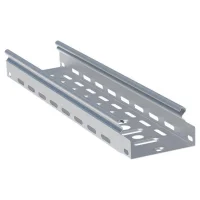 Лоток листовой перфор. 35х100 L3000 сталь 0.55мм EKF L3510001-0.55