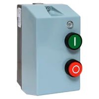 Пускатель в корпусе КМЭ 9А 400В с РТЭ Ir-1-1.6А и индикатором IP65 EKF ctrp-r-9-400v-1.6A-led