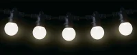 Гирлянда уличная "Белт-лайт" PBL-S60/L18+1.5 Black E27 IP65 18м 60ламп 1.5м шнур соедин. в линию max750Вт (лампы не в компл.; возможно использов. с фитолампами в теплице) JazzWay 5040588A