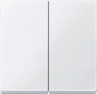 Клавиша Merten для двухклавишного выкл. активно бел. SchE MTN432525