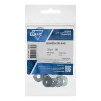 Шайба кузовная M6 цинк. DIN 9021 (уп.20шт) пакет Tech-Krep 103037