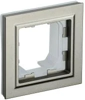 Рамка 1-м IP44 BRITE РУ-1-БрШ-44 шампань IEK BR-M12-44-K37