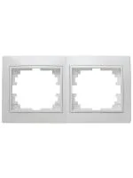 Рамка 2-м СП Plano 1-502-01 гор. бел. Intro Б0027625