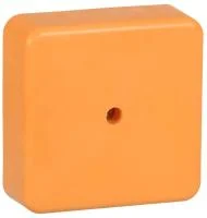Коробка распаячная огнестойкая ПС 75х75х28 2P 4кв.мм IP44 IEK UKF10-75-75-028-2-4-09