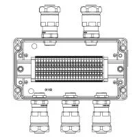 Корпус взрывозащищенный 220х120х90мм 1Ex e IIC Т5 Gb / Ex tb IIIB T95град.C Db IP66 алюм. DKC 1201.141.20.01J