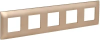Рамка 5-м SKANDY SK-F05Sa песочн. IEK SK-M52-K98