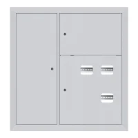 Щит этажный 3кв. слаботочка слева (1000х950х160) Basic EKF mb28-v-3z
