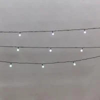 Гирлянда светодиодная "Шарики" 5м 20LED мульти (RG/RB) IP20 230В мигание провод зел. Neon-Night 304-023