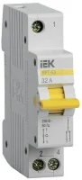 Выключатель-разъединитель трехпозиционный 1п ВРТ-63 32А IEK MPR10-1-032