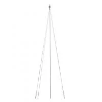 Мачта молниеприемная d40мм L6000 с оттяжками St PROxima EKF lp-6000-40-St