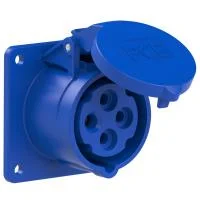 314-9ttf7 PCE Розетка встраиваемая 16А/400V/3P+E/IP44