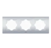 Рамка 3-м Cosmo алюм. ABB 612-011000-227
