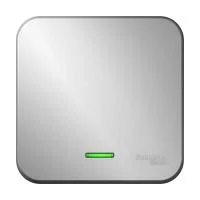 Выключатель 1-кл. ОП Blanca 10А IP20 (сх. 1) 250В с подсветкой алюм. SE BLNVA101103