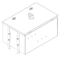 Коробка отбора мощности Plug-in с авт. выкл. 250А Cu 3L+N+PER IP55 IEK LB-250C4-35-PB-KOM-Y