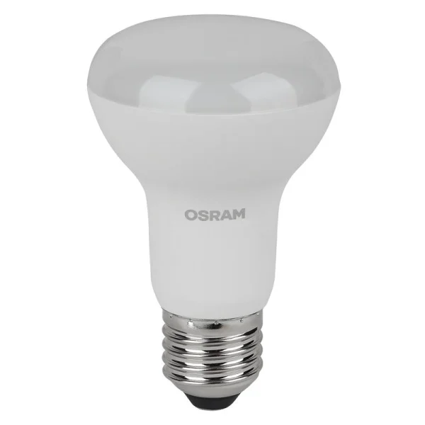 Лампа светодиодная LED Value LV R63 60 8SW/830 8Вт рефлектор матовая E27 230В 10х1 RU OSRAM 4058075581838