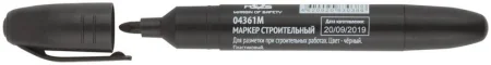 Маркер перманентный строительный черн. MOS 04361М