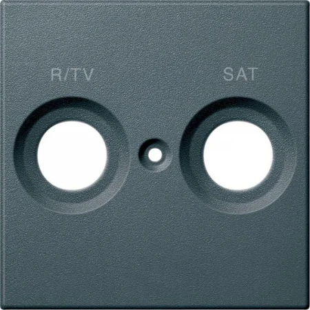 Плата Merten центральная с маркир. R/TV И SAT антрацит SchE MTN299214