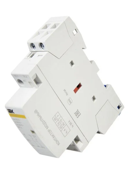 Контактор модульный КМ20-20М AC IEK MKK11-20-20