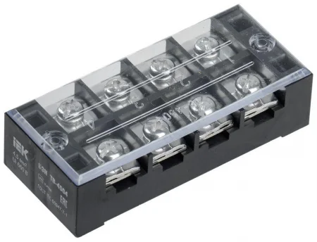 Блок зажимов БЗН ТВ-4504 4.5кв.мм 45A 4 пары IEK YZN41-04-004-K02