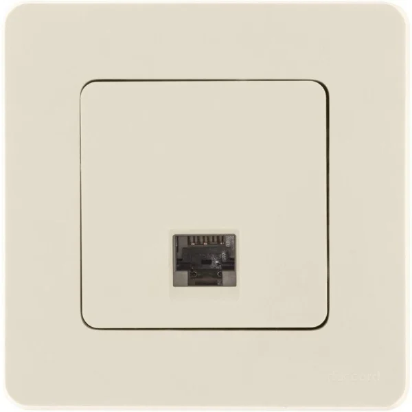 Розетка информационная RJ45 Inspiria CAT.6 UTP сл. кость Leg 673831