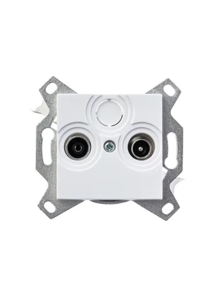 Розетка TV-R Levit оконечная бел. ABB 2CHH083503A6003