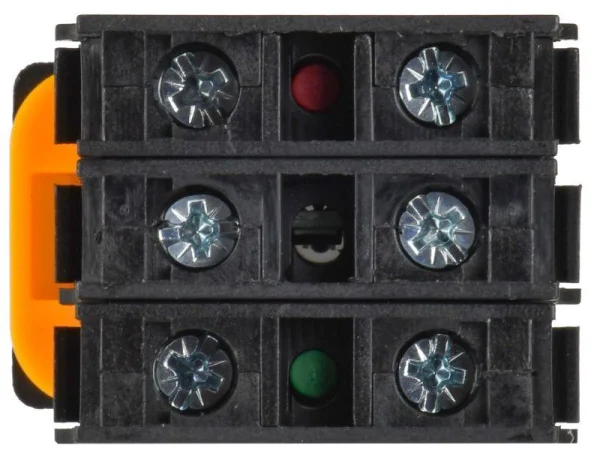 Переключатель 2 полож. 1НО+1НЗ с подсветкой красн. MASTER IEK MI-SW60-11XD-3-14-2-K04