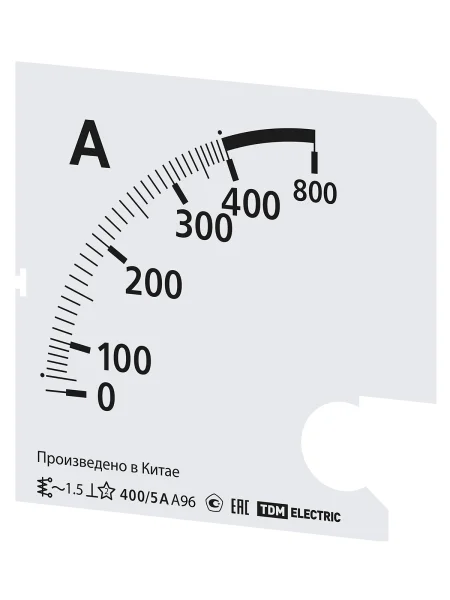 Шкала Ш96  400/5А-1,5 (для А96 Х/5А) TDM