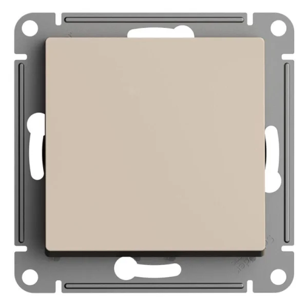 Выключатель AtlasDesign (сх. 1) 10AX с самовозвратом механизм песочн. SE ATN001215