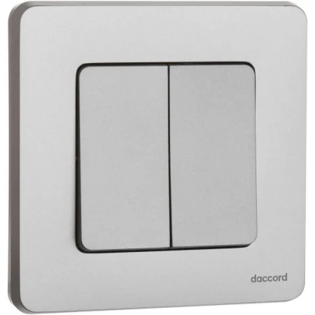 Выключатель 2-кл. Inspiria 10А IP20 250В 10AX механизм алюм. Leg 673622