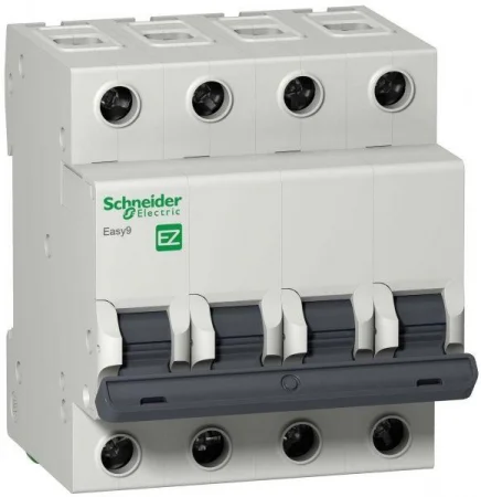 Выключатель автоматический модульный 4п C 6А 4.5кА EASY9 =S= SchE EZ9F34406