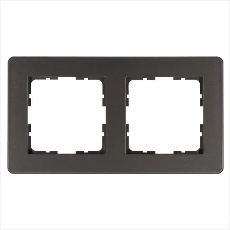 Рамка 2-м G-Flex мокко Jasmart G1102Z