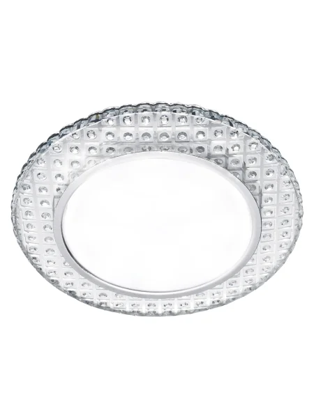 Светильник встраиваемый СВ 03-17 GX53 230В LED подсветка 5 Вт зеркальный/хром TDM