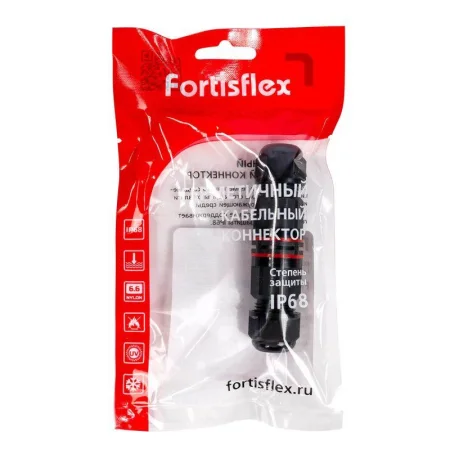 Коннектор кабельный FFC-21/3Р-IP68 Fortisflex 89664