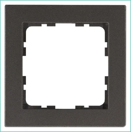 Рамка 1-м G-Classic мокко Jasmart G1001Z