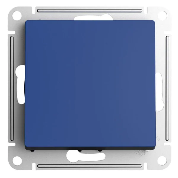 Выключатель AtlasDesign (сх. 1) 10AX с самовозвратом механизм аквамарин SE ATN001115