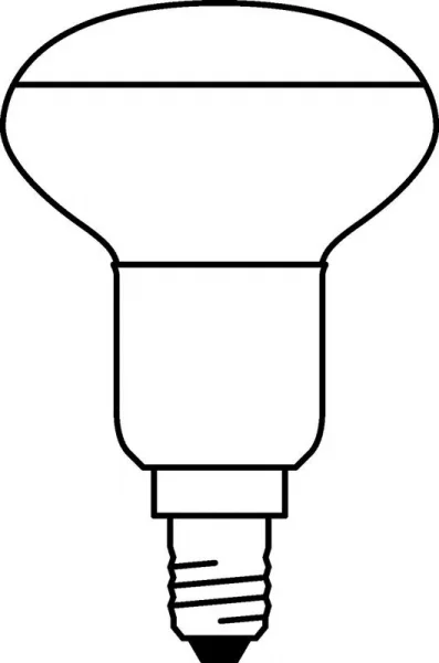 Лампа светодиодная LED Value LVR60 7SW/840 230В E14 2х5 (уп.5шт) OSRAM 4058075583962