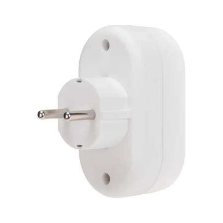 Разветвитель 2-м с заземл. 16А IP20 бел. Rexant 11-1075