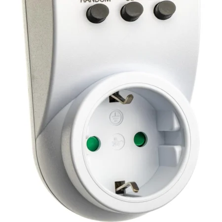 Таймер недельный электронный с заземл. 1.8кВт бел. REV 66989 6