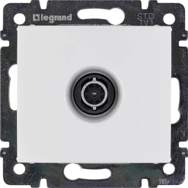 Механизм розетки TV СП Valena 1.5дБ бел. Leg 774429