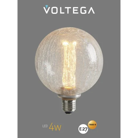 Лампа светодиодная Loft Led G125FC1978 4Вт 1800К E27 Voltega 8568
